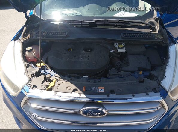 1FMCU9G93HUD44500 2017 FORD ESCAPE Синий Вид сзади