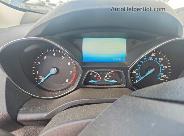 1FMCU9G94GUB25348 2016 FORD ESCAPE Gray Սարքավորումների վահանակի տեսք