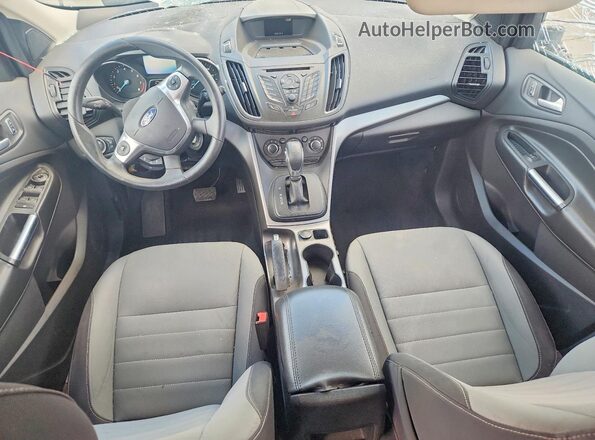 1FMCU9G94GUB25348 2016 FORD ESCAPE Gray Առջևի վահանակի տեսք