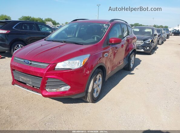1FMCU9G94GUC40757 2016 FORD ESCAPE Red Առջևի ձախ երեք քառորդ տեսարան