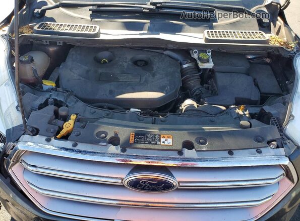 1FMCU9G94HUB08387 2017 FORD ESCAPE Charcoal Rear interior view