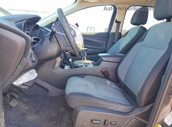 1FMCU9G94HUB08387 2017 FORD ESCAPE Charcoal Front interior view