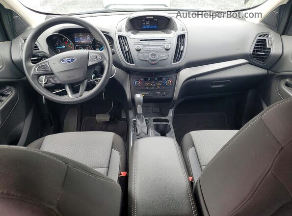 1FMCU9G94HUB10558 2017 FORD ESCAPE Cream Dashboard view