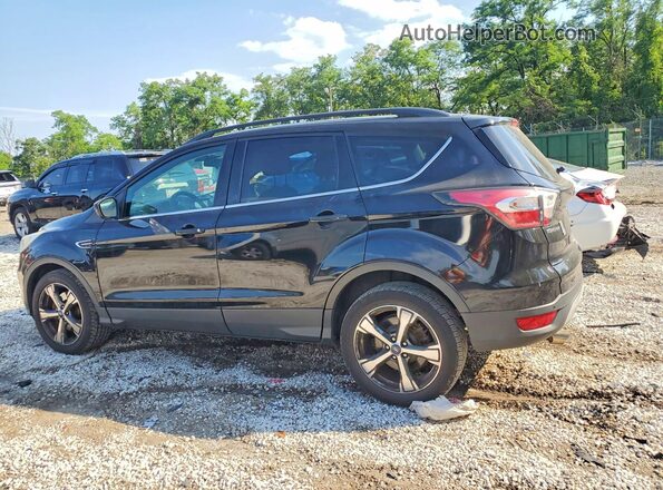 1FMCU9G94HUB18952 2017 FORD ESCAPE Черный Задняя левая четверть