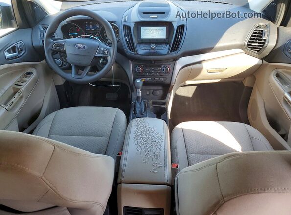 1FMCU9G94HUB18952 2017 FORD ESCAPE Черный Вид панели приборов