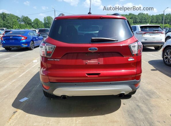 1FMCU9G95HUA11991 2017 FORD ESCAPE Red უკანა ხედი