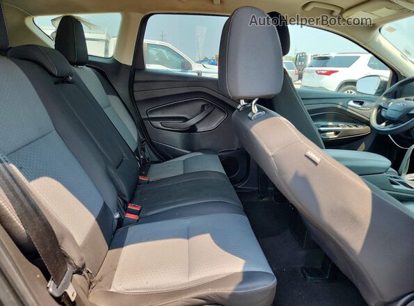 1FMCU9G95HUE24901 2017 FORD ESCAPE Gray უკანა სავარძლების ხედი