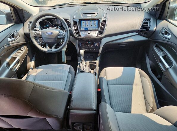 1FMCU9G95HUE24901 2017 FORD ESCAPE Gray წინა პანელის ხედი
