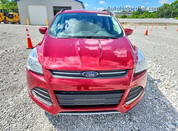 1FMCU9G96GUB55063 2016 FORD ESCAPE Red Front view