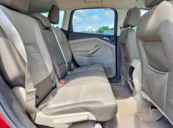 1FMCU9G96GUB55063 2016 FORD ESCAPE Red Rear interior view