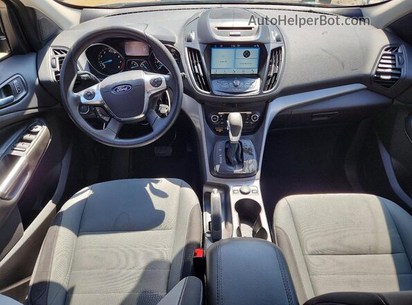 1FMCU9G97GUB70770 2016 FORD ESCAPE Black Вид панелі приладів