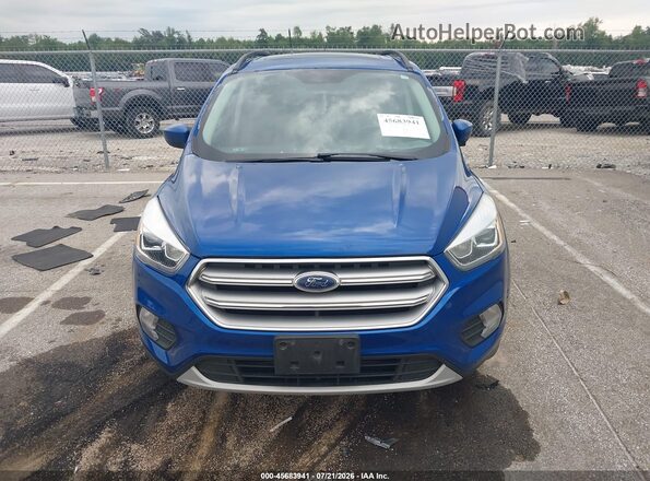 1FMCU9G97HUB34420 2017 FORD ESCAPE Blue ხელსაწყოთა პანელის ხედი