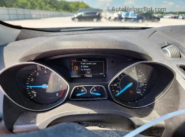 1FMCU9G97HUB75002 2017 FORD ESCAPE Gray Vista del cuadro de instrumentos
