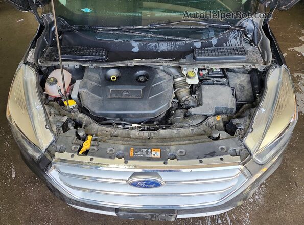 1FMCU9G97HUC52497 2017 FORD ESCAPE Black Вид задньої частини салону