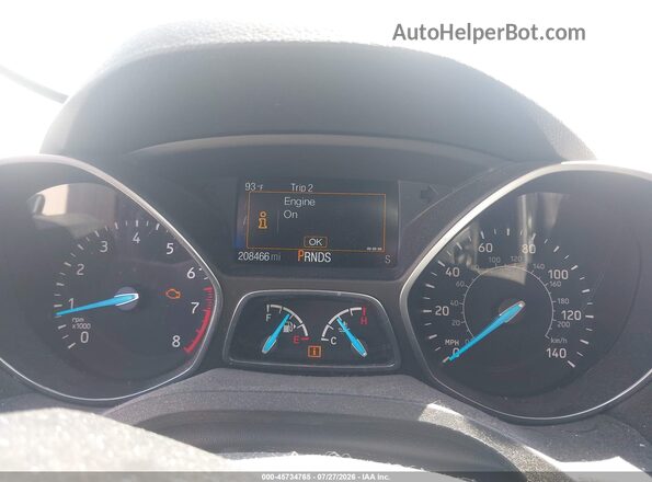 1FMCU9G97HUD67908 2017 FORD ESCAPE Silver Widok tylnych siedzeń