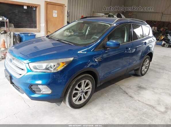 1FMCU9G98HUB69256 2017 FORD ESCAPE Blue Передня ліва чверть