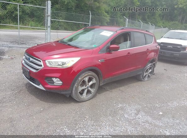 1FMCU9G98HUB98918 2017 FORD ESCAPE Red Vista tres cuartos delantera izquierda