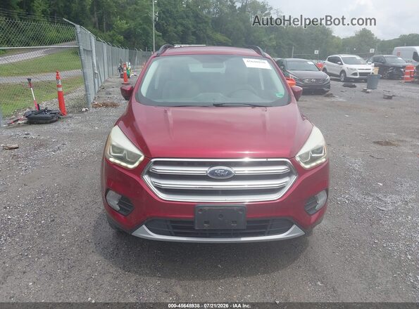 1FMCU9G98HUB98918 2017 FORD ESCAPE Red Vista del cuadro de instrumentos