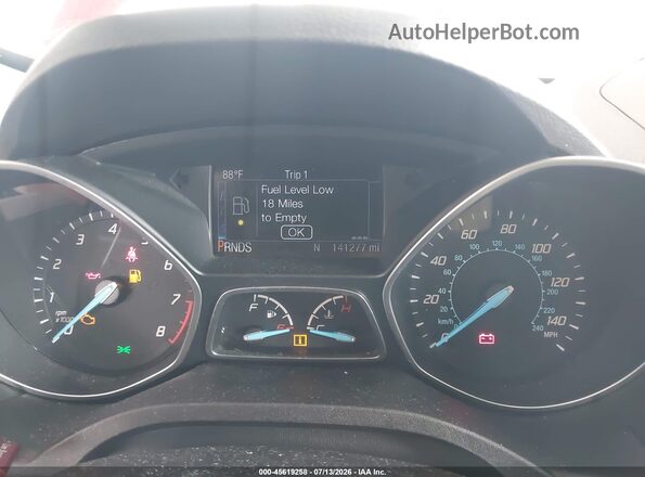 1FMCU9G99GUC83460 2016 FORD ESCAPE Красный Вид задних сидений