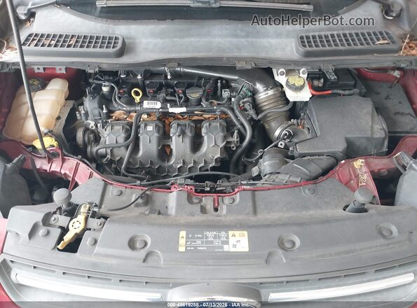 1FMCU9G99GUC83460 2016 FORD ESCAPE Красный Вид сзади