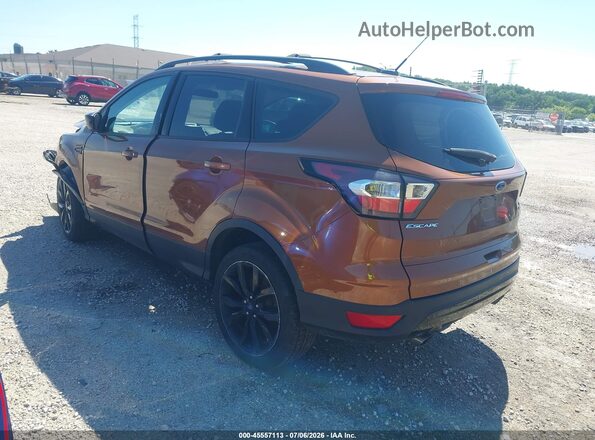 1FMCU9G99HUE68058 2017 FORD ESCAPE Orange Rear left