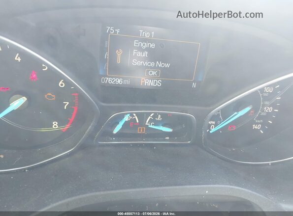 1FMCU9G99HUE68058 2017 FORD ESCAPE Orange Rear seats view
