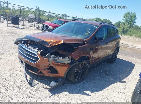 1FMCU9G99HUE68058 2017 FORD ESCAPE Orange Front left