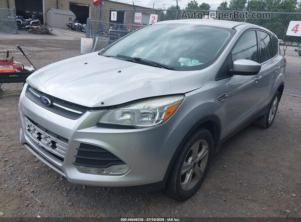 1FMCU9G9XGUB48620 2016 FORD ESCAPE Silver წინა მარცხენა ხედი სამი მეოთხედიდან