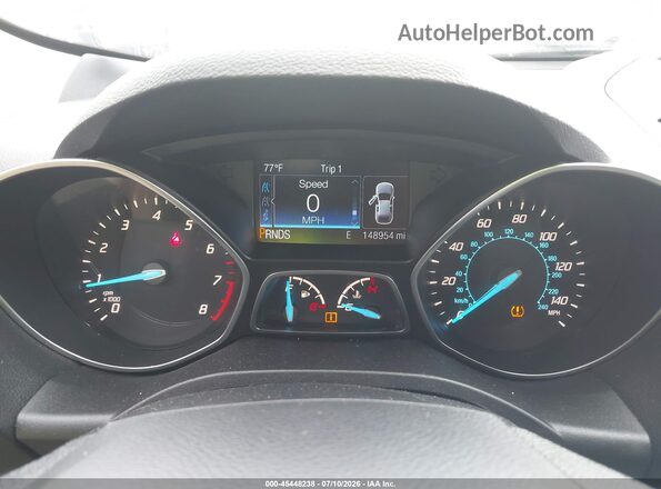 1FMCU9G9XGUB48620 2016 FORD ESCAPE Silver უკანა სავარძლების ხედი