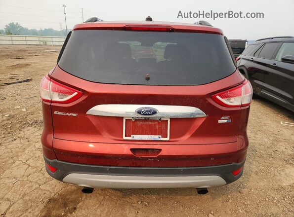 1FMCU9G9XGUB56328 2016 FORD ESCAPE Red Widok z tyłu