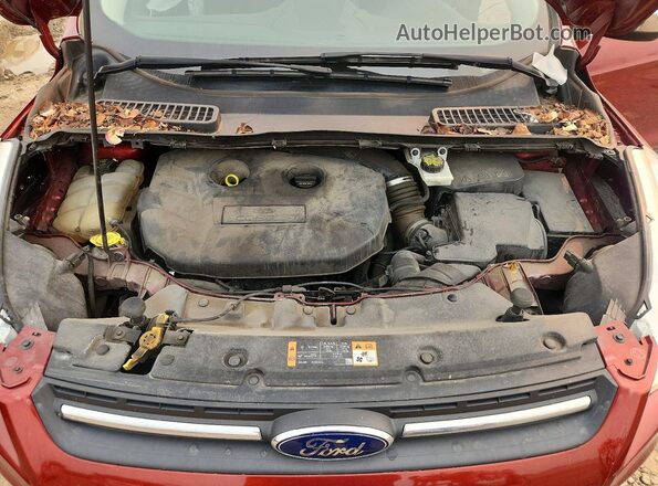 1FMCU9G9XGUB56328 2016 FORD ESCAPE Red Widok komory silnika