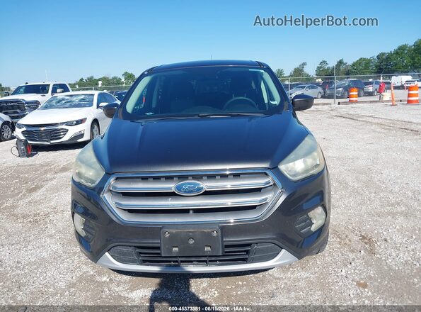 1FMCU9GD0HUA41274 2017 FORD ESCAPE Серый Вид щитка приборов