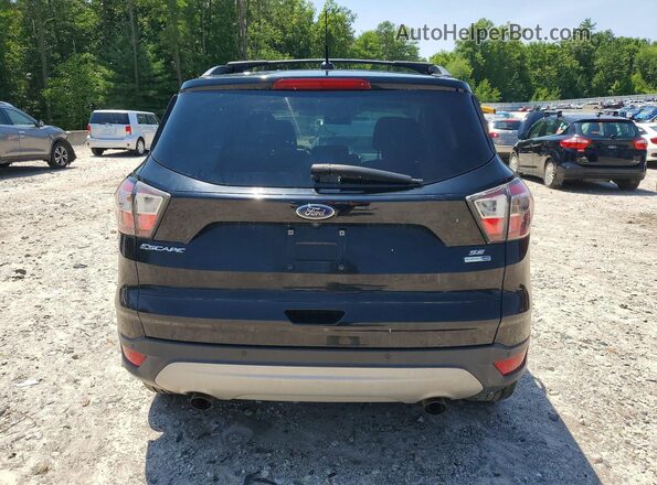 1FMCU9GD0HUB05720 2017 FORD ESCAPE Black Вид ззаду