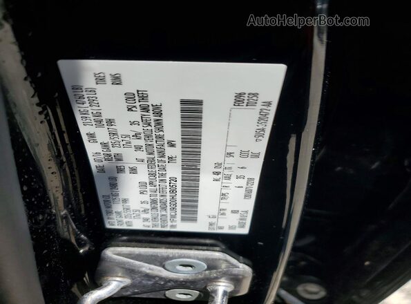 1FMCU9GD0HUB05720 2017 FORD ESCAPE Black Вид наклейки з VIN-кодом