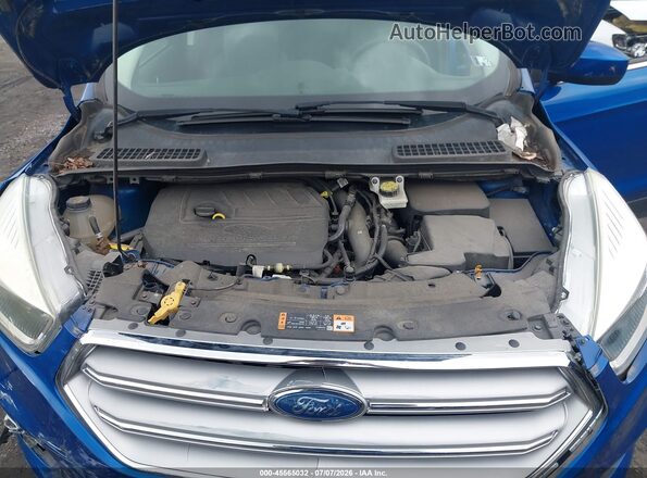 1FMCU9GD0HUD90712 2017 FORD ESCAPE Blue Widok z tyłu