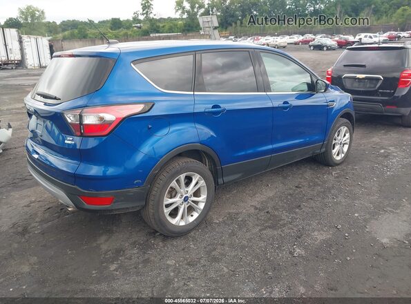 1FMCU9GD0HUD90712 2017 FORD ESCAPE Blue Tył prawy