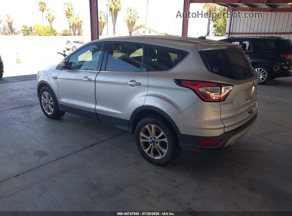 1FMCU9GD0HUE49967 2017 FORD ESCAPE Серебряный Задняя левая четверть