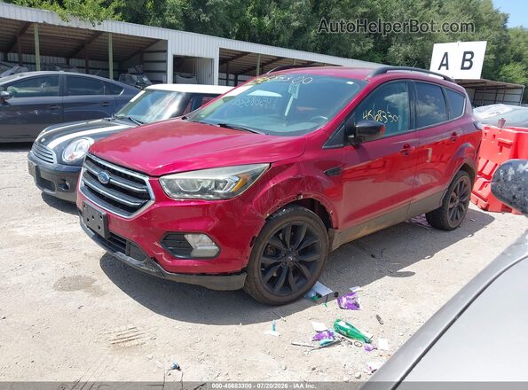 1FMCU9GD0HUE72245 2017 FORD ESCAPE Red Передня ліва чверть