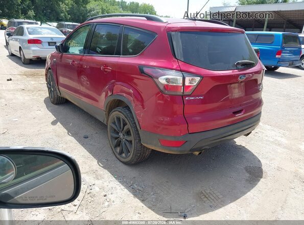 1FMCU9GD0HUE72245 2017 FORD ESCAPE Red Задня ліва чверть
