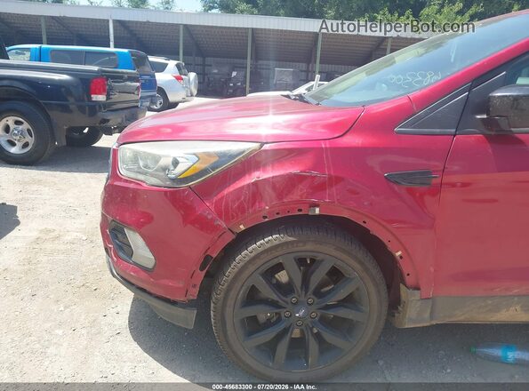 1FMCU9GD0HUE72245 2017 FORD ESCAPE Red Вид спереду