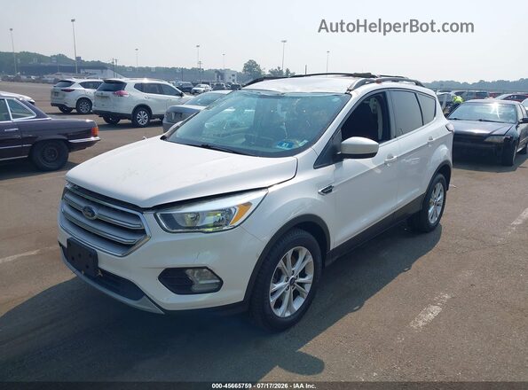1FMCU9GD0JUA15327 2018 FORD ESCAPE White Przód lewy
