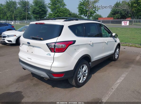 1FMCU9GD0JUA15327 2018 FORD ESCAPE White Tył prawy
