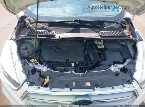 1FMCU9GD0JUA15327 2018 FORD ESCAPE White Widok z tyłu