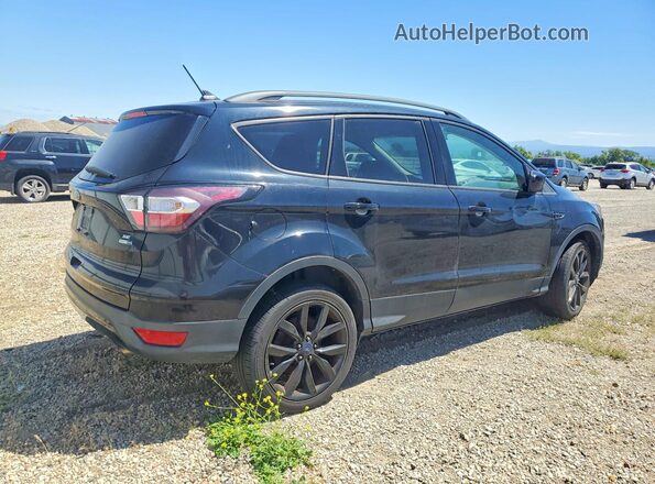 1FMCU9GD0JUA57139 2018 FORD ESCAPE Black Задня права чверть