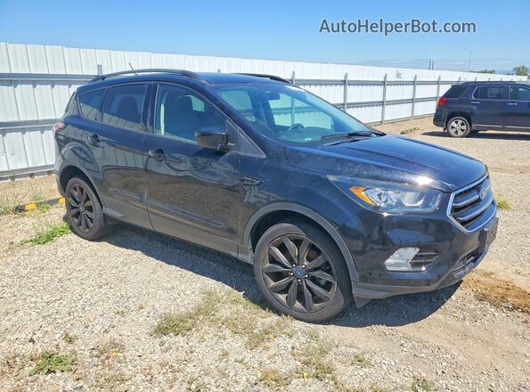 1FMCU9GD0JUA57139 2018 FORD ESCAPE Black Передня права чверть