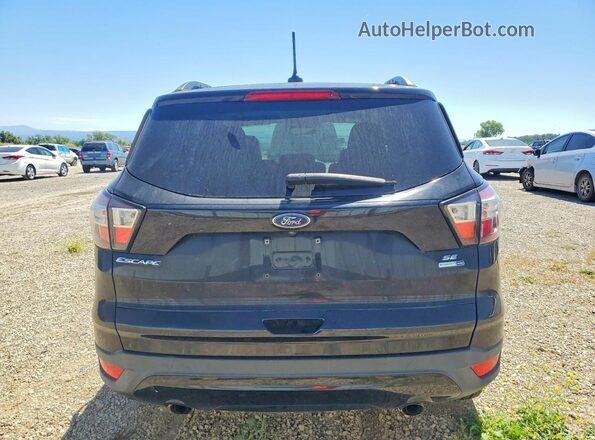 1FMCU9GD0JUA57139 2018 FORD ESCAPE Black Вид ззаду