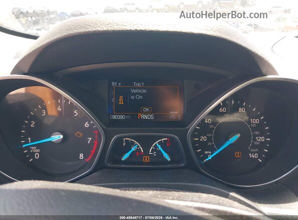 1FMCU9GD0JUA65404 2018 FORD ESCAPE Silver უკანა სავარძლების ხედი