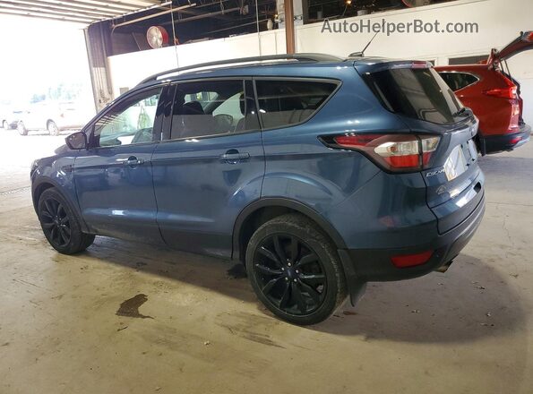 1FMCU9GD0JUA72093 2018 FORD ESCAPE Синий Задняя левая четверть