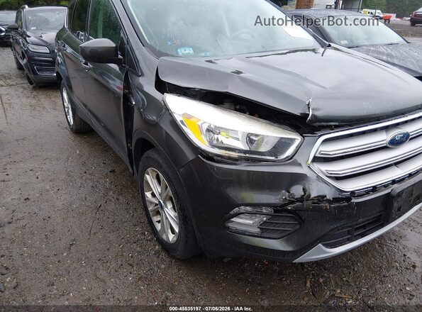1FMCU9GD0JUA77486 2018 FORD ESCAPE Gray Front view