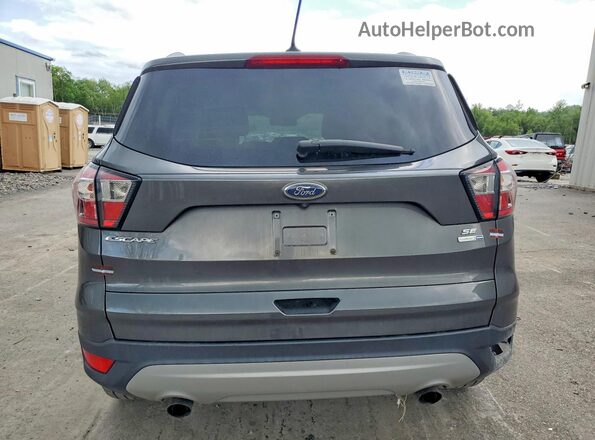 1FMCU9GD0JUA80999 2018 FORD ESCAPE Charcoal Rear view